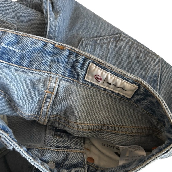 AG Adriano Goldschmied Alexxis Straight High Rise Vintage Fit Jean - Picture 6 of 8